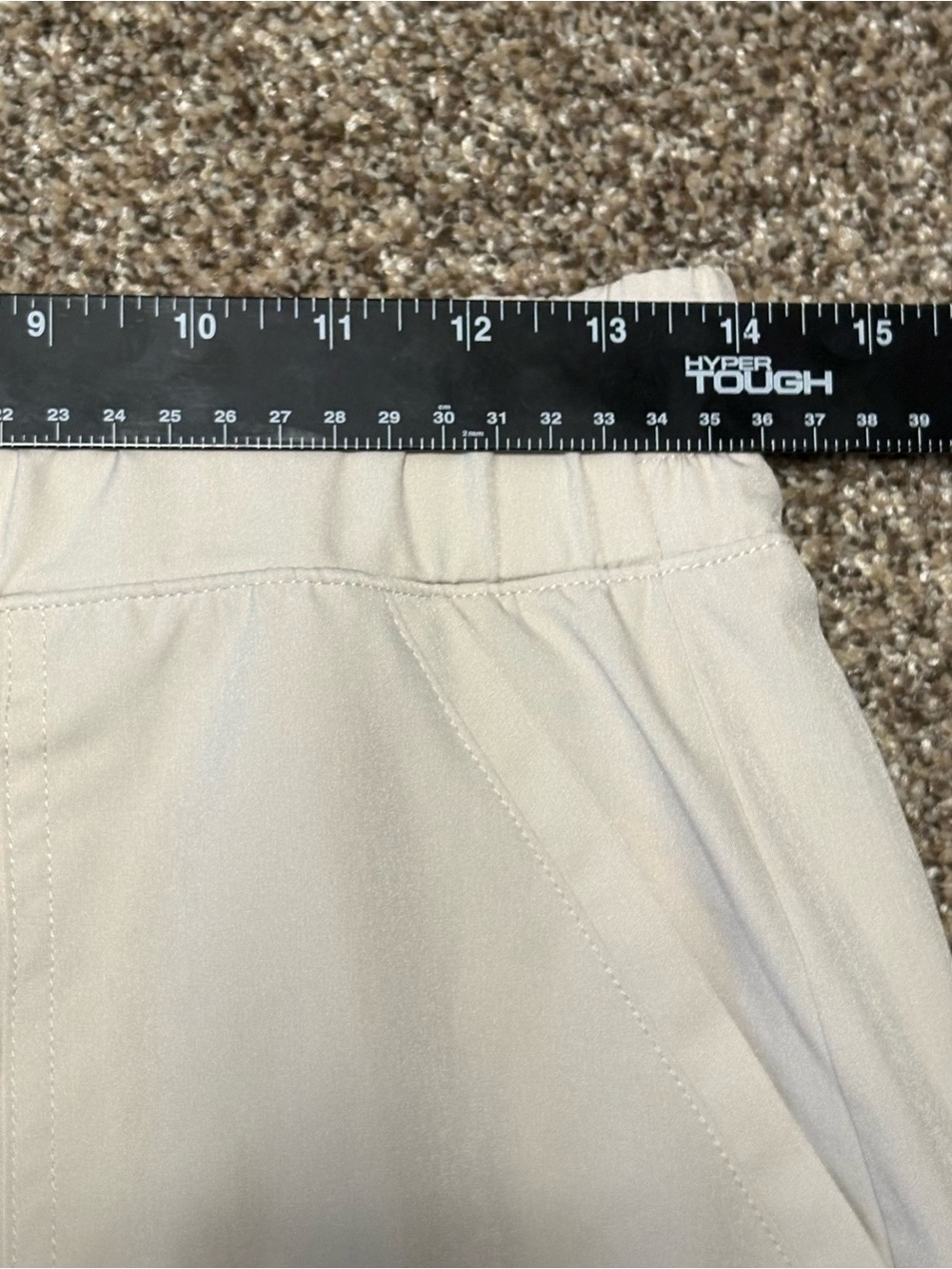 RBX Women's Active Skort Medium Light Beige with Pockets - Picture 3 of 8